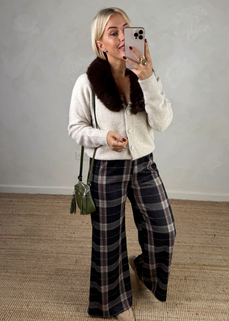 Highbury checked jegging - two-The Style Attic