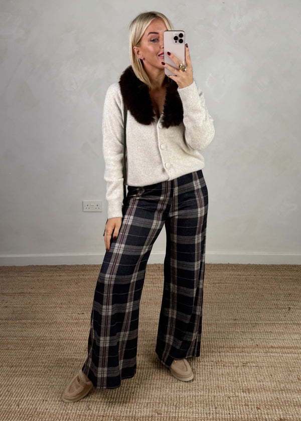 Highbury checked jegging - two-The Style Attic