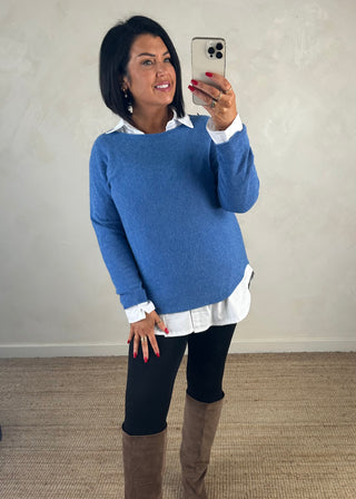 Melody knit - Cerulean