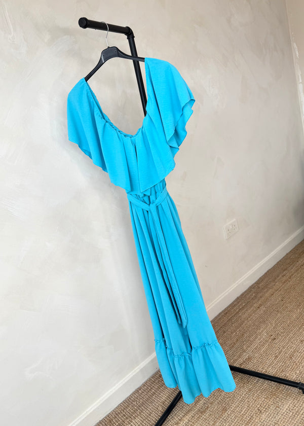 Mariana maxi dress - aqua