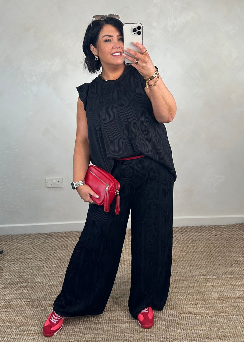 Felicity co-ord set - black