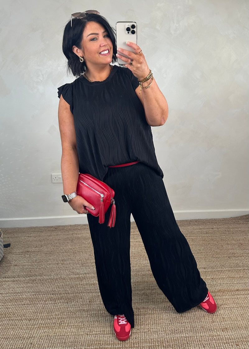 Felicity co-ord set - black