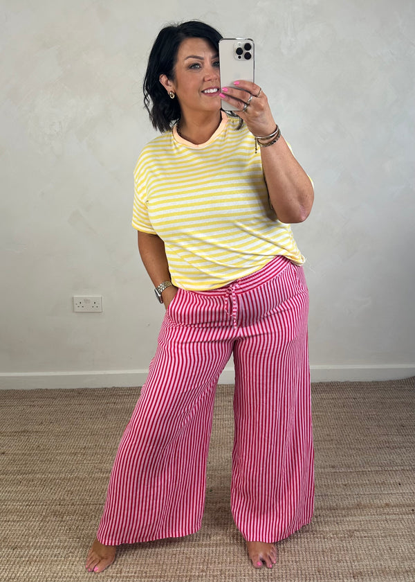 Nisha knit - lemon