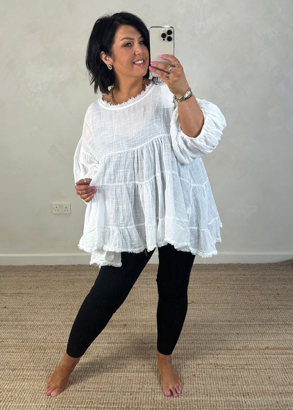Penelope blouse - white