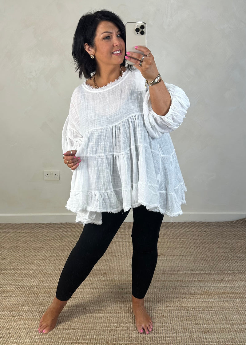 Penelope blouse - white