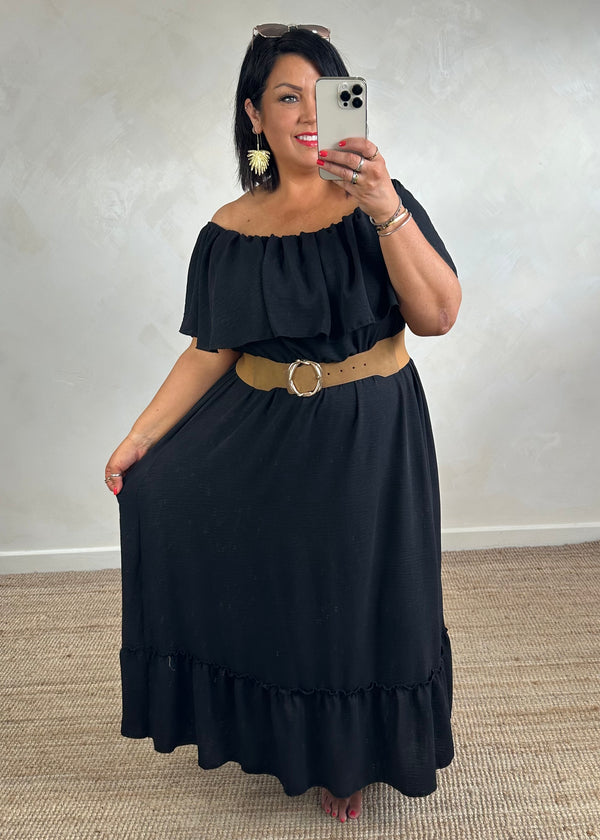 Mariana maxi dress - black