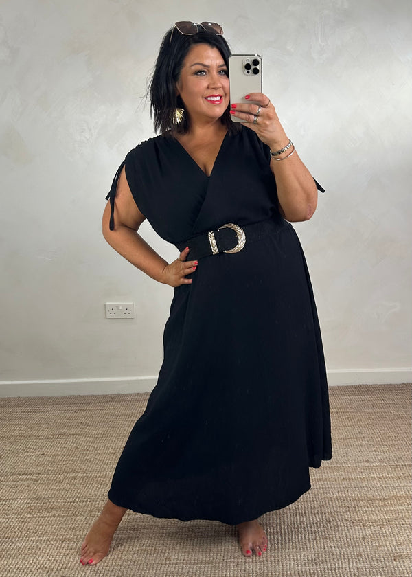 Nico maxi dress - black