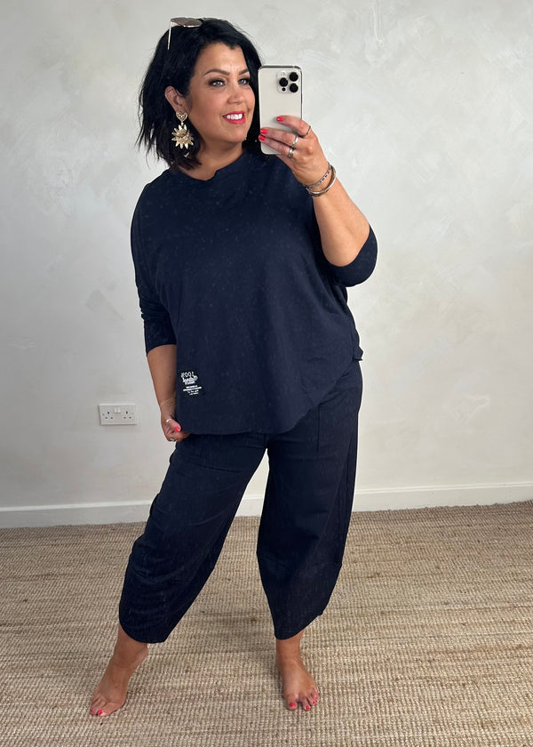 Walton jogger co-ord - navy size 2