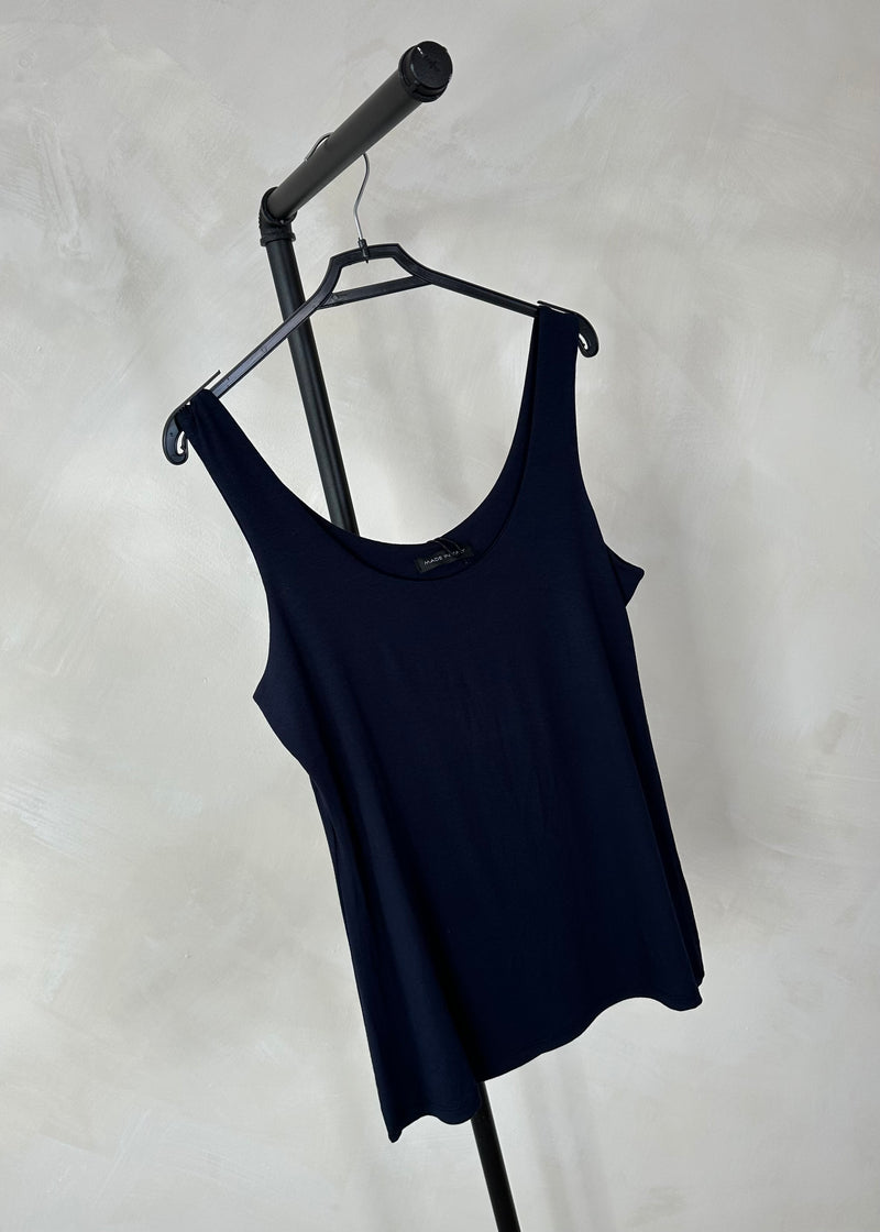 Classic stretch vest - navy