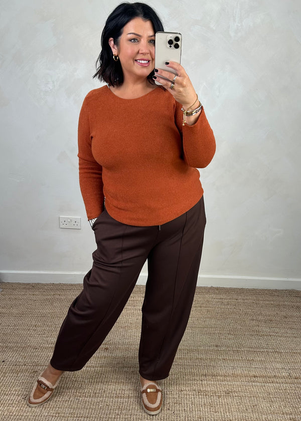 Melody knit - rust