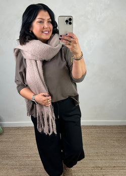 AW25 chunky scarf