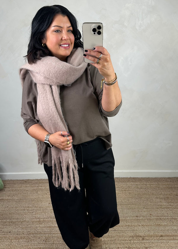 AW25 chunky scarf