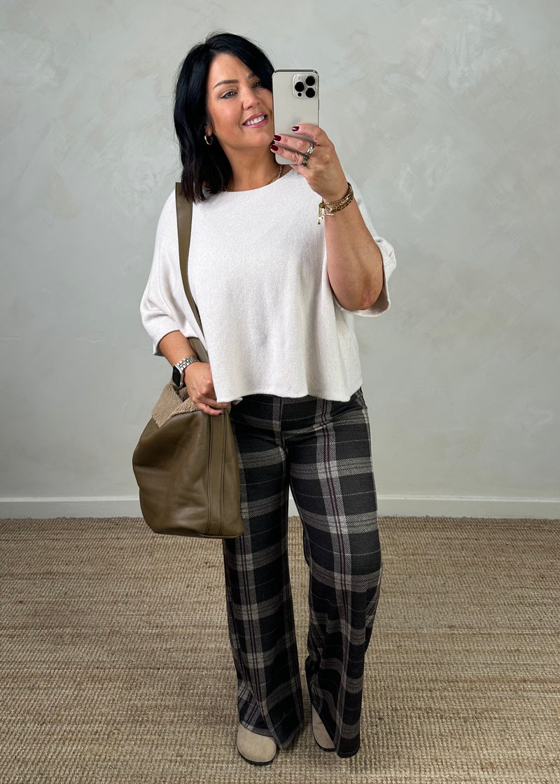 Highbury checked jegging - two