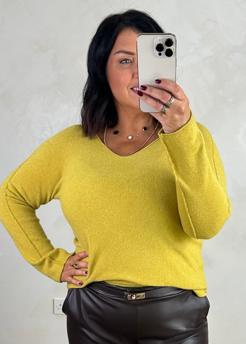 Kate knit - chartreuse