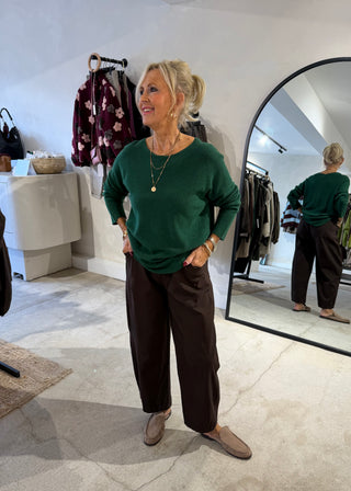 Melody knit - Forest green