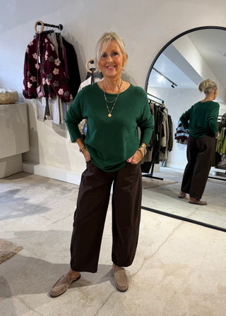 Melody knit - Forest green