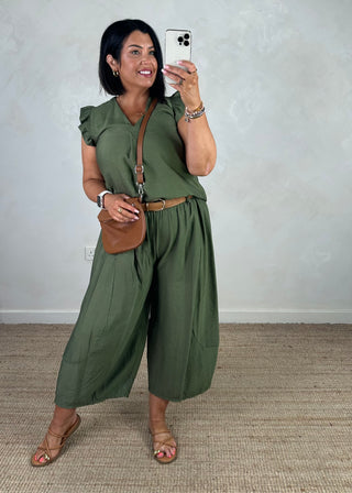 Aggy blouse - Khaki