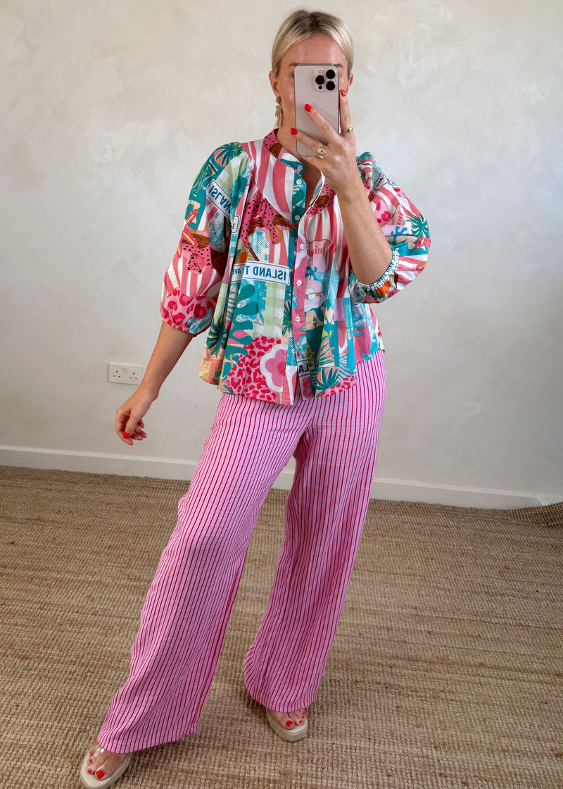 Island blouse - one-The Style Attic