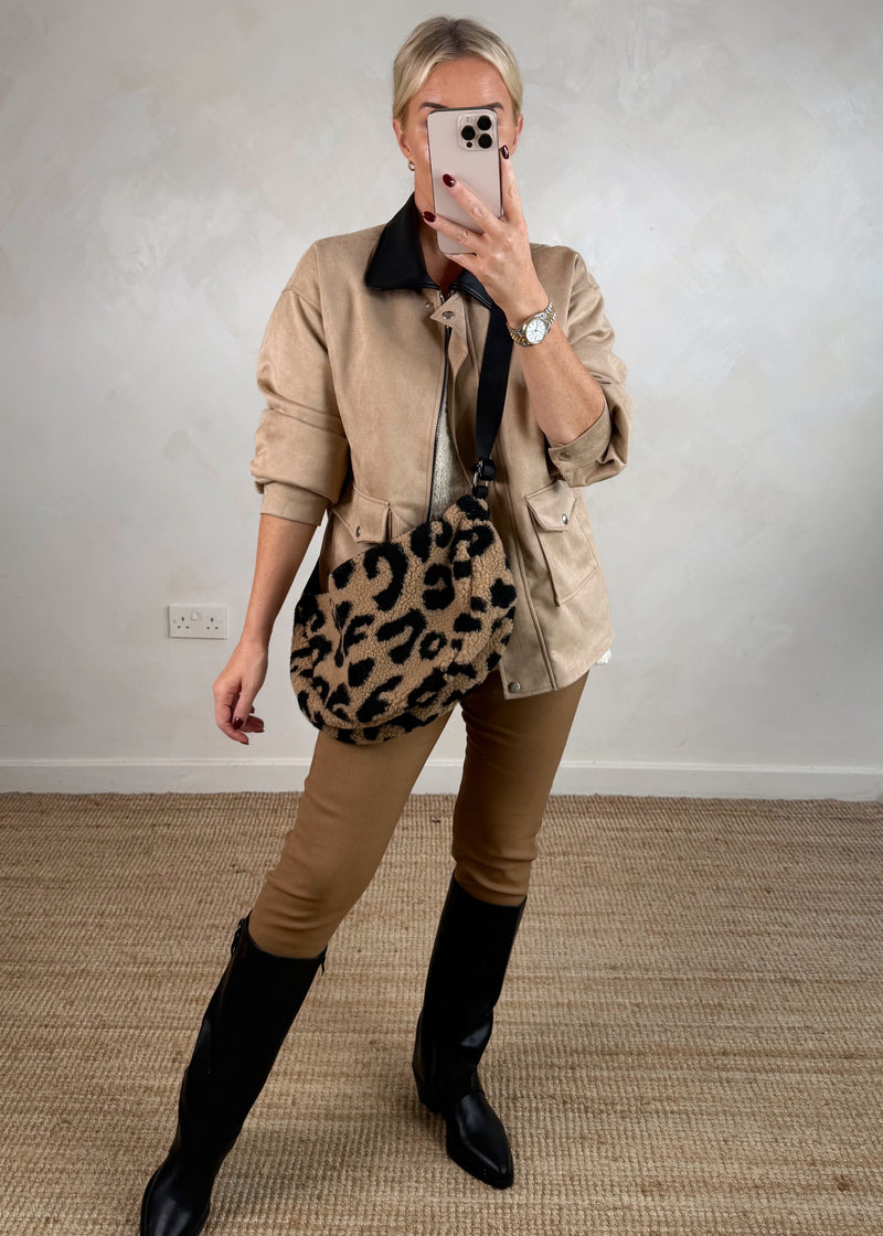 Jack barn jacket - beige-The Style Attic