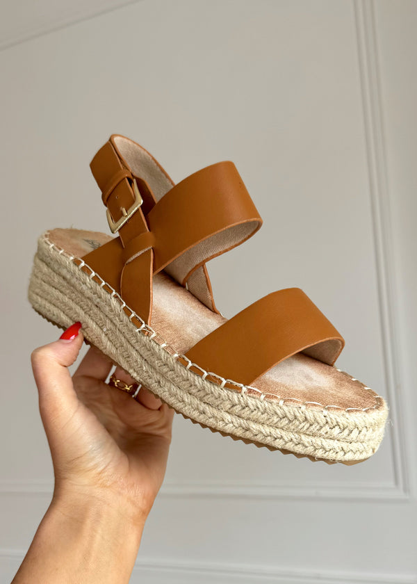 Jackson sandal - tan-The Style Attic