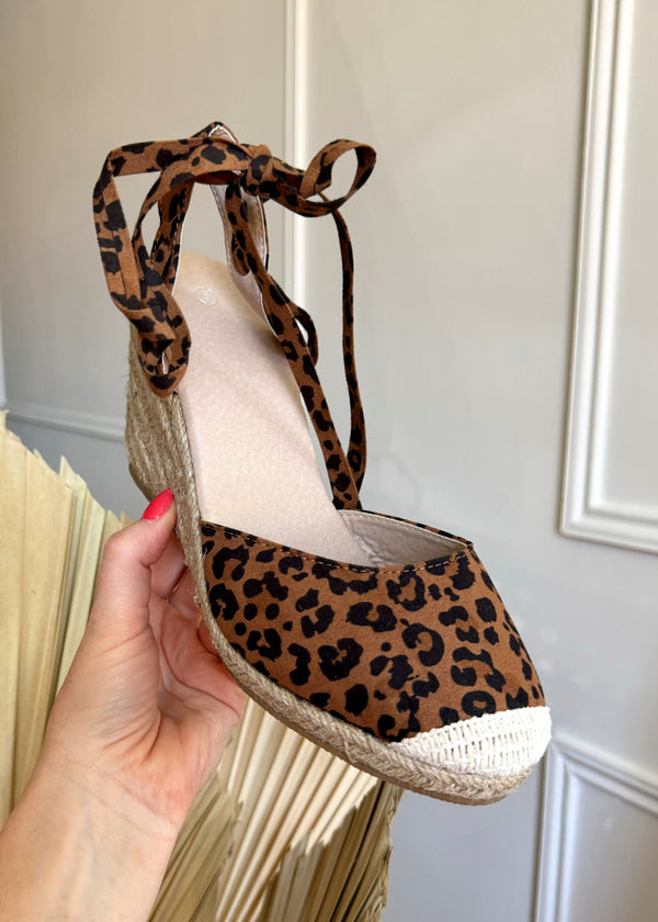 Jenna espadrille sandal - leopard-The Style Attic