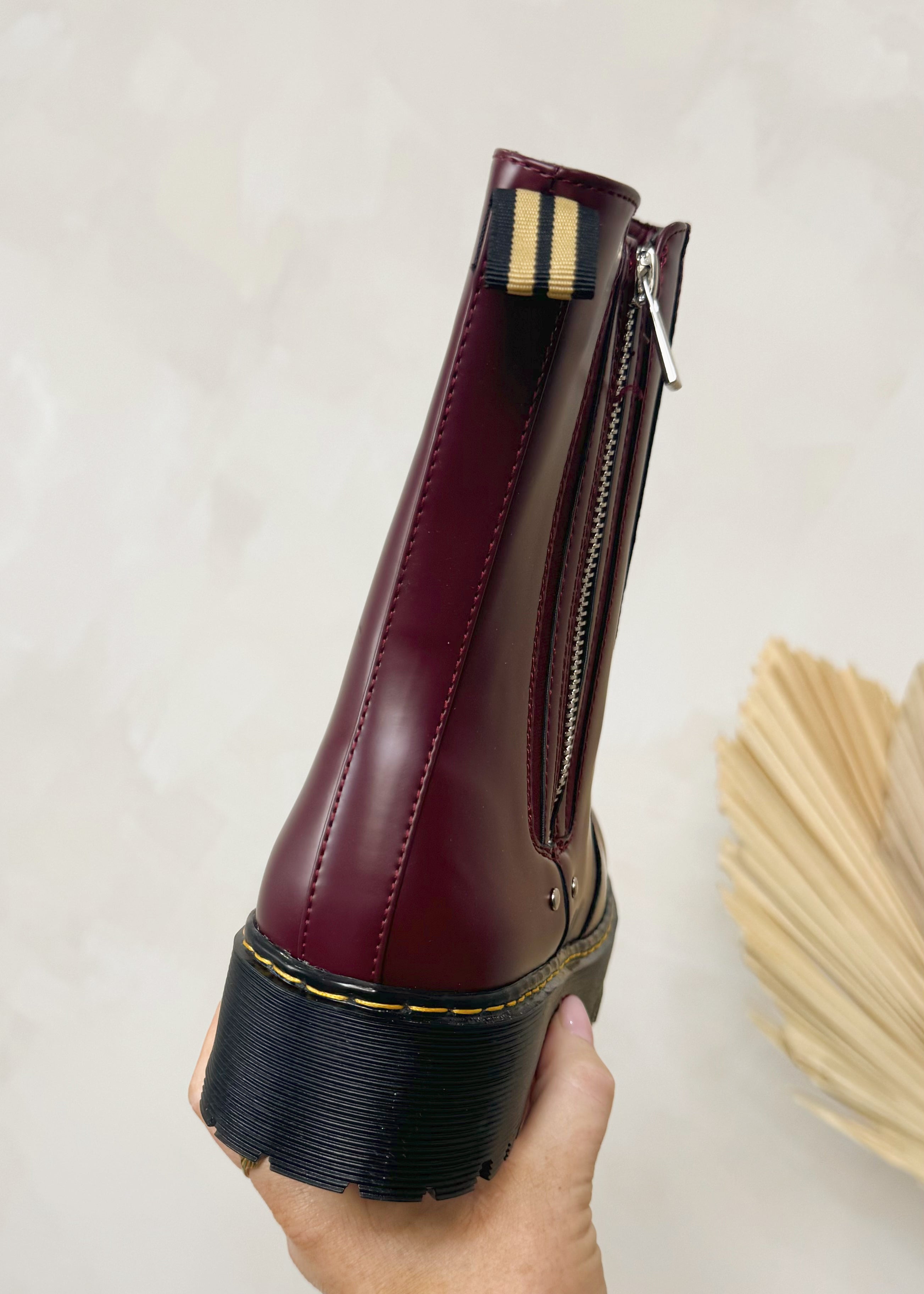 Jessop chelsea boot Merlot The Style Attic