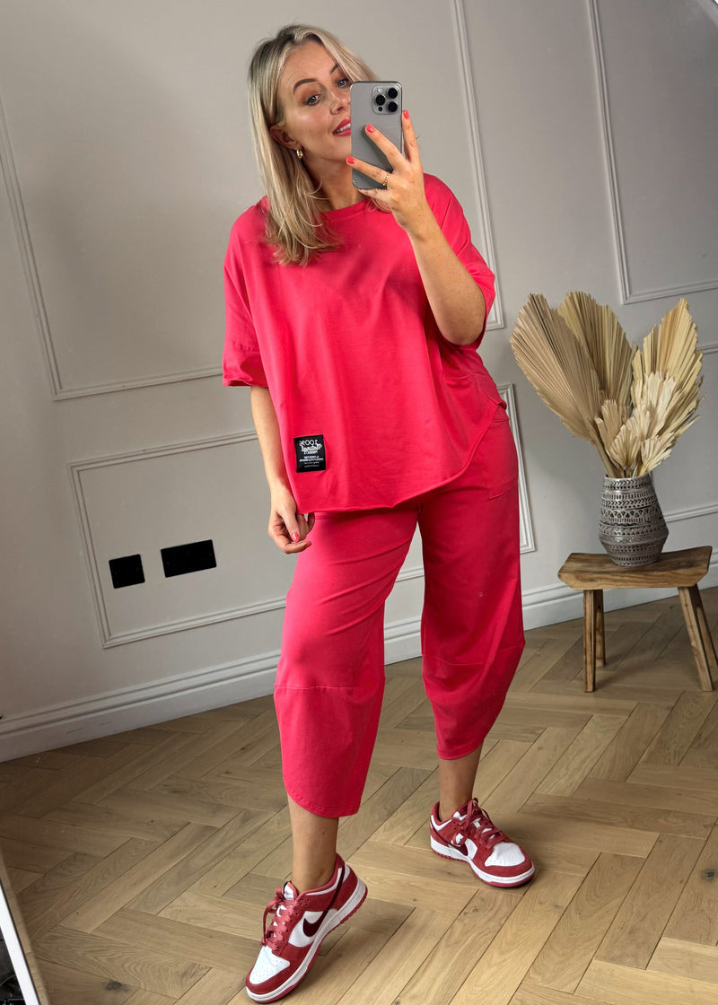 Jonas jogger co-ord - lobster-The Style Attic