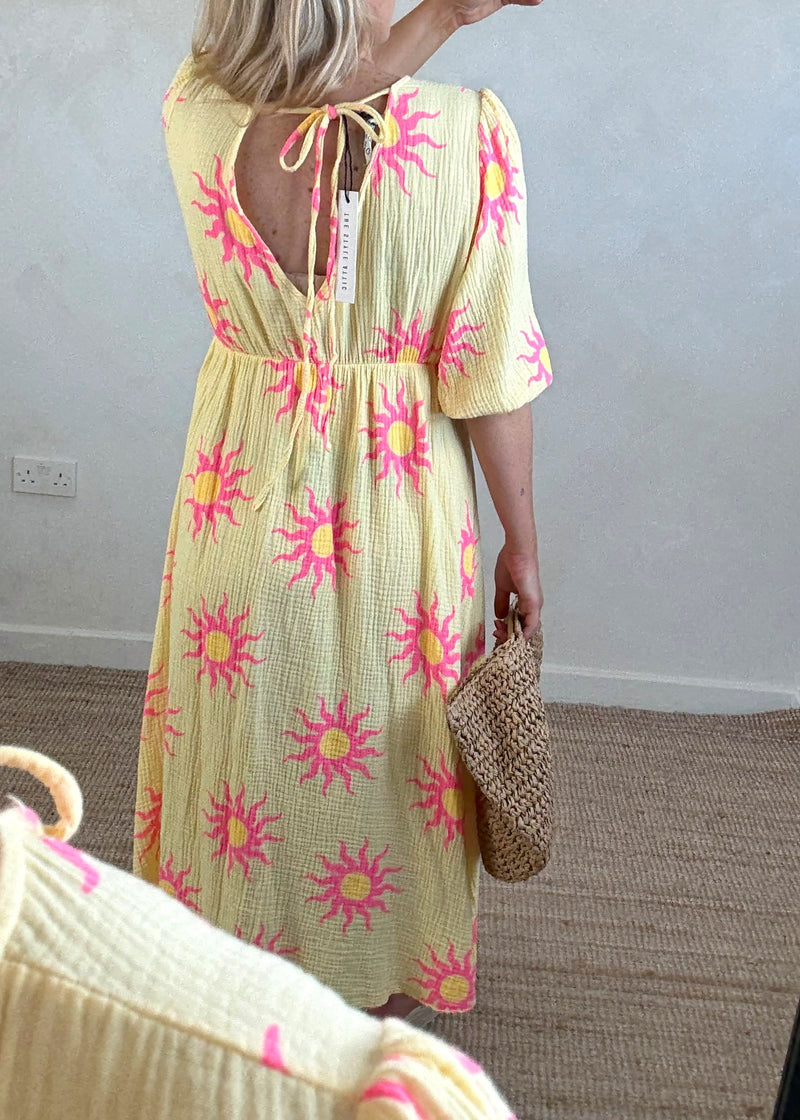 Julia maxi - yellow sun-The Style Attic