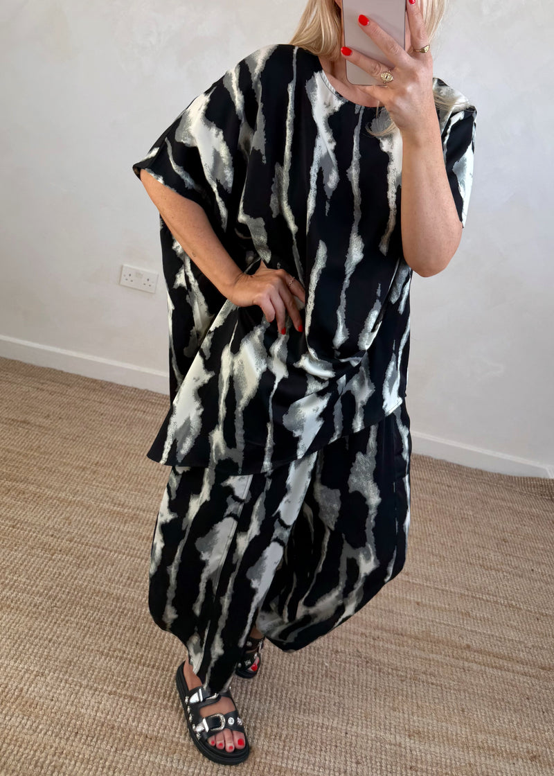 Kane draped top - one-The Style Attic