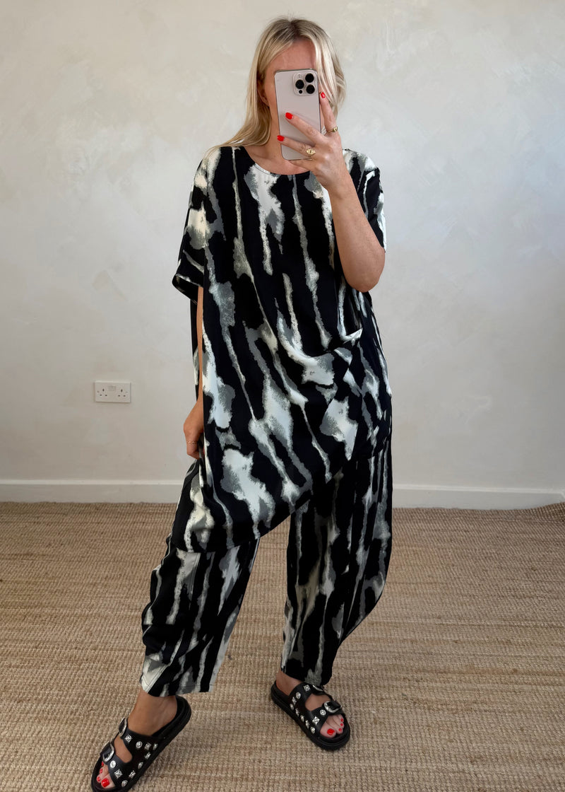 Kane draped top - one-The Style Attic