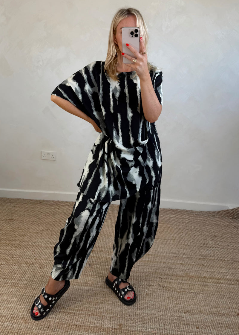 Kane draped top - one-The Style Attic