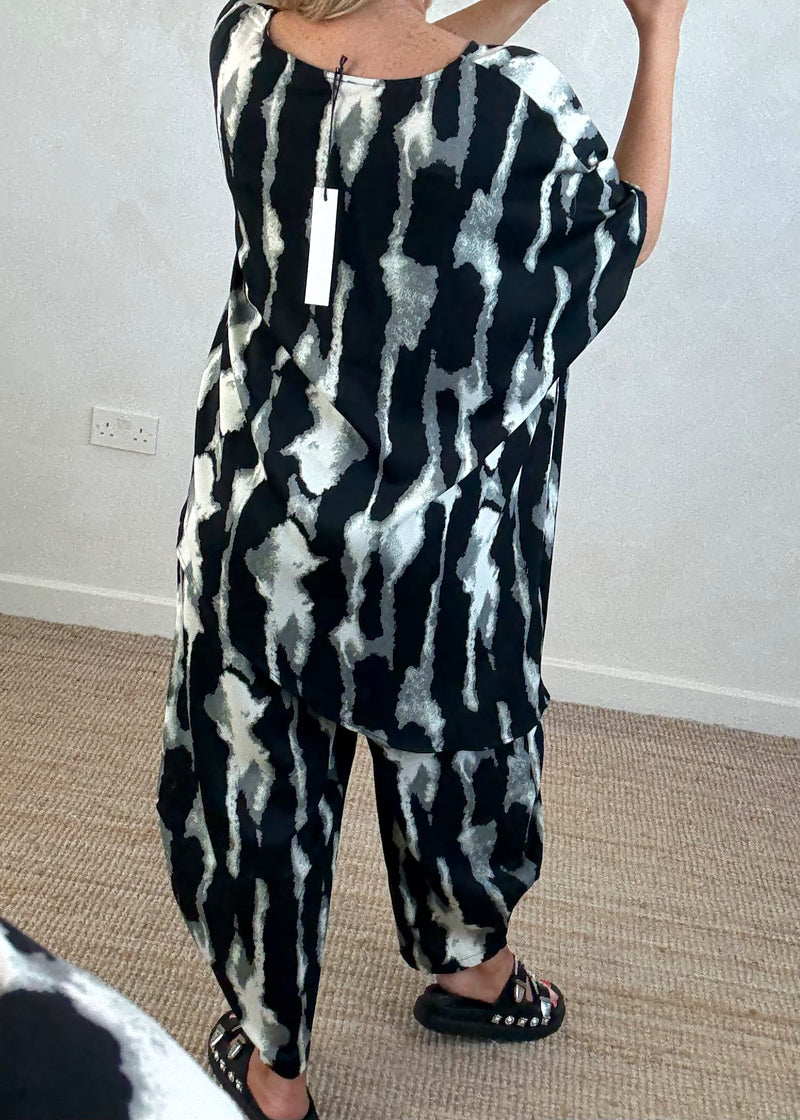 Kane draped top - one-The Style Attic