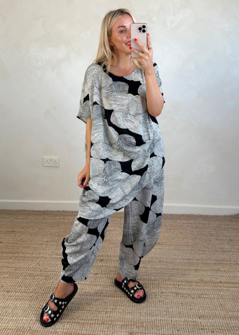 Kane draped top - two-The Style Attic