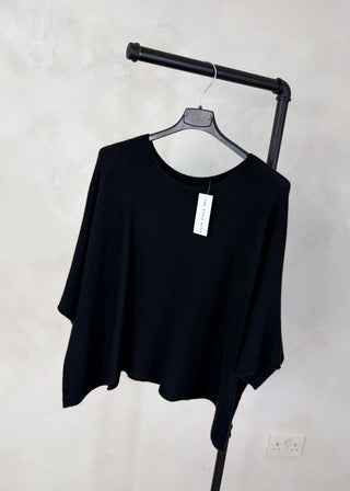 Karina knit - Black-The Style Attic