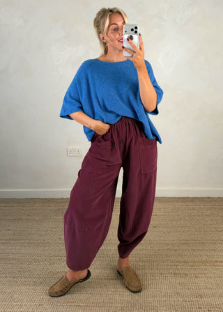 Karina knit - Cerulean-The Style Attic