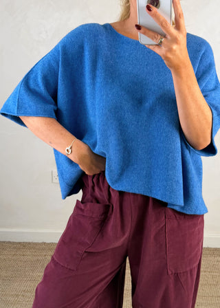 Karina knit - Cerulean-The Style Attic