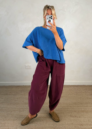Karina knit - Cerulean-The Style Attic