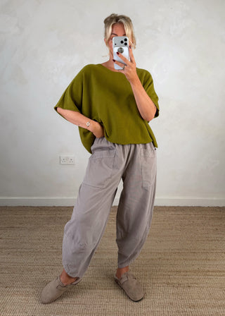 Karina knit - Pistachio-The Style Attic