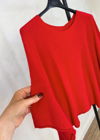 Karina knit - Red-The Style Attic