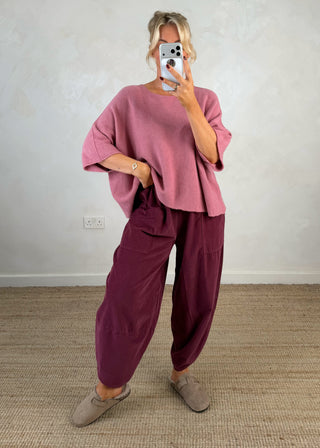 Karina knit - Rose-The Style Attic