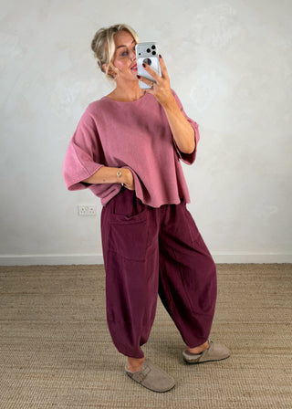 Karina knit - Rose-The Style Attic