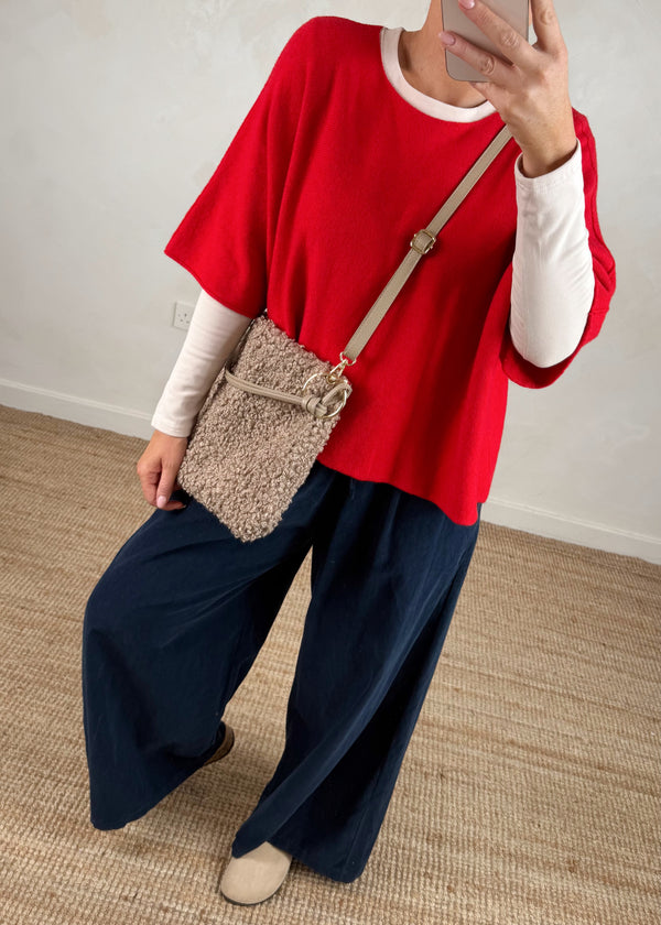 Karina knit - red-The Style Attic