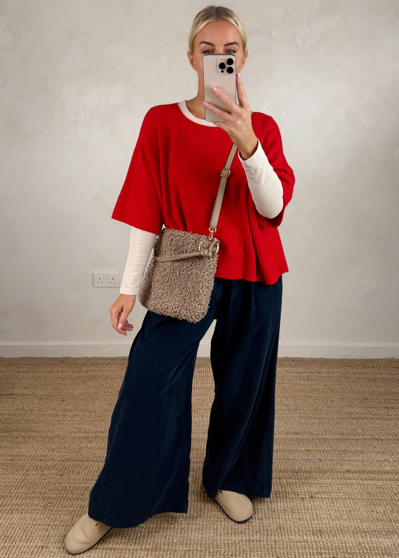 Karina knit - red-The Style Attic
