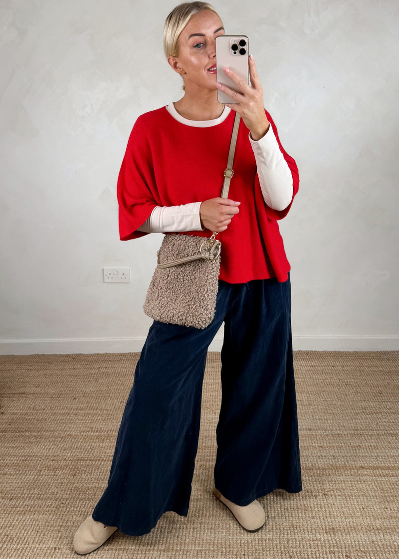 Karina knit - red-The Style Attic