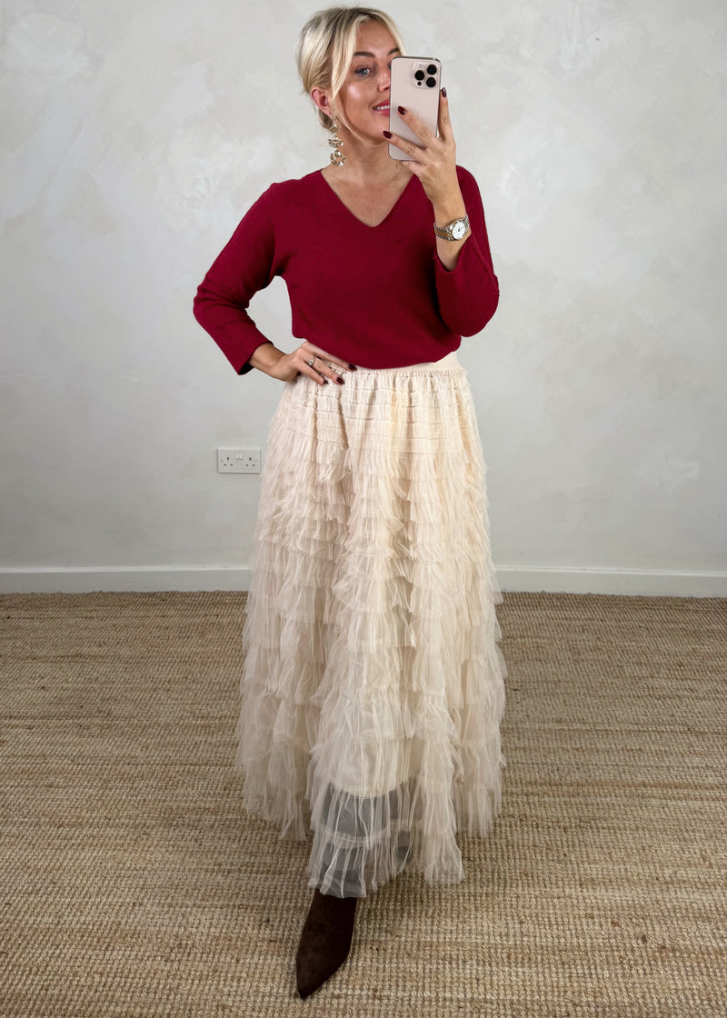 Kate knit - Merlot-The Style Attic