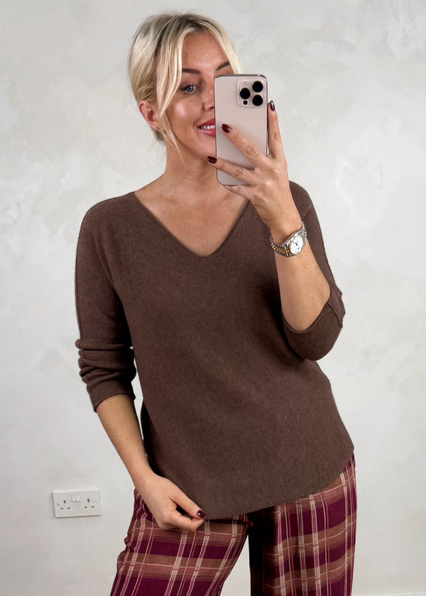 Kate knit - Merlot-The Style Attic