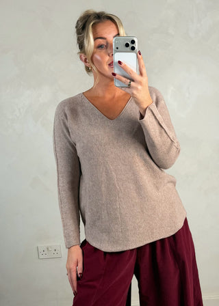 Kate knit - Mocha-The Style Attic