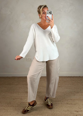 Kate knit - White-The Style Attic