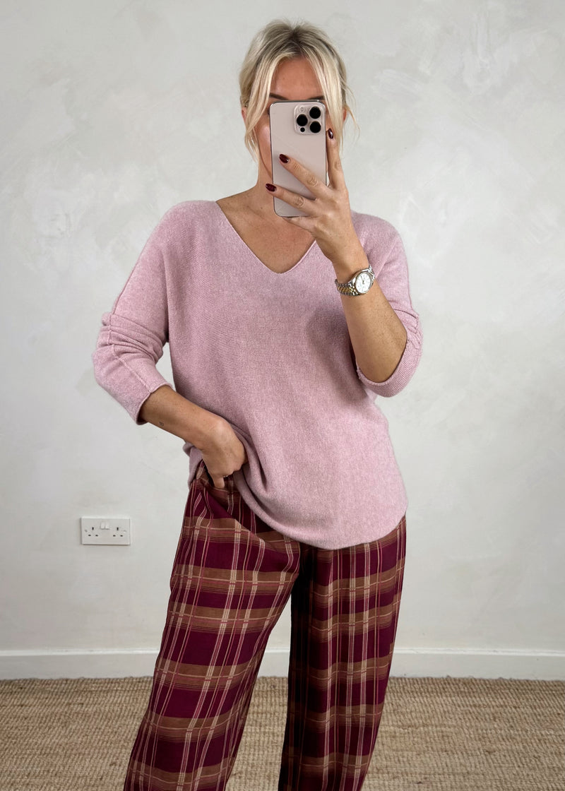 Kate knit - blush-The Style Attic