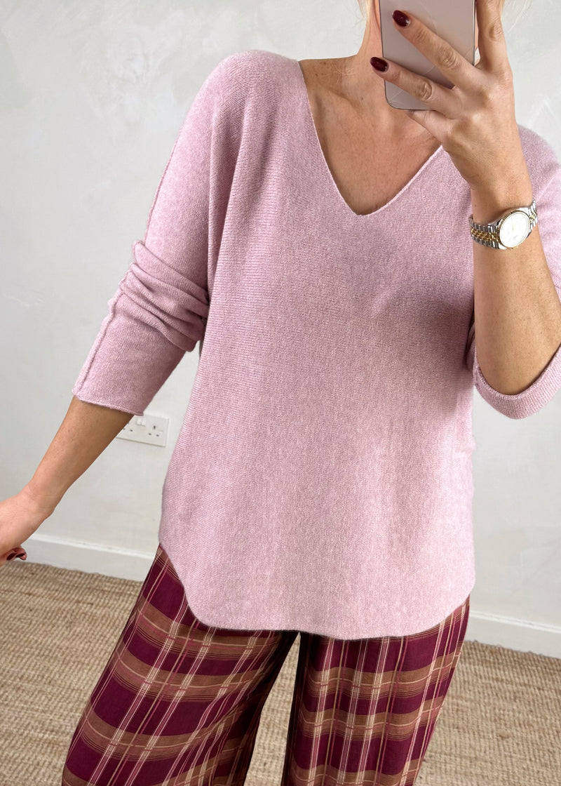 Kate knit - blush-The Style Attic